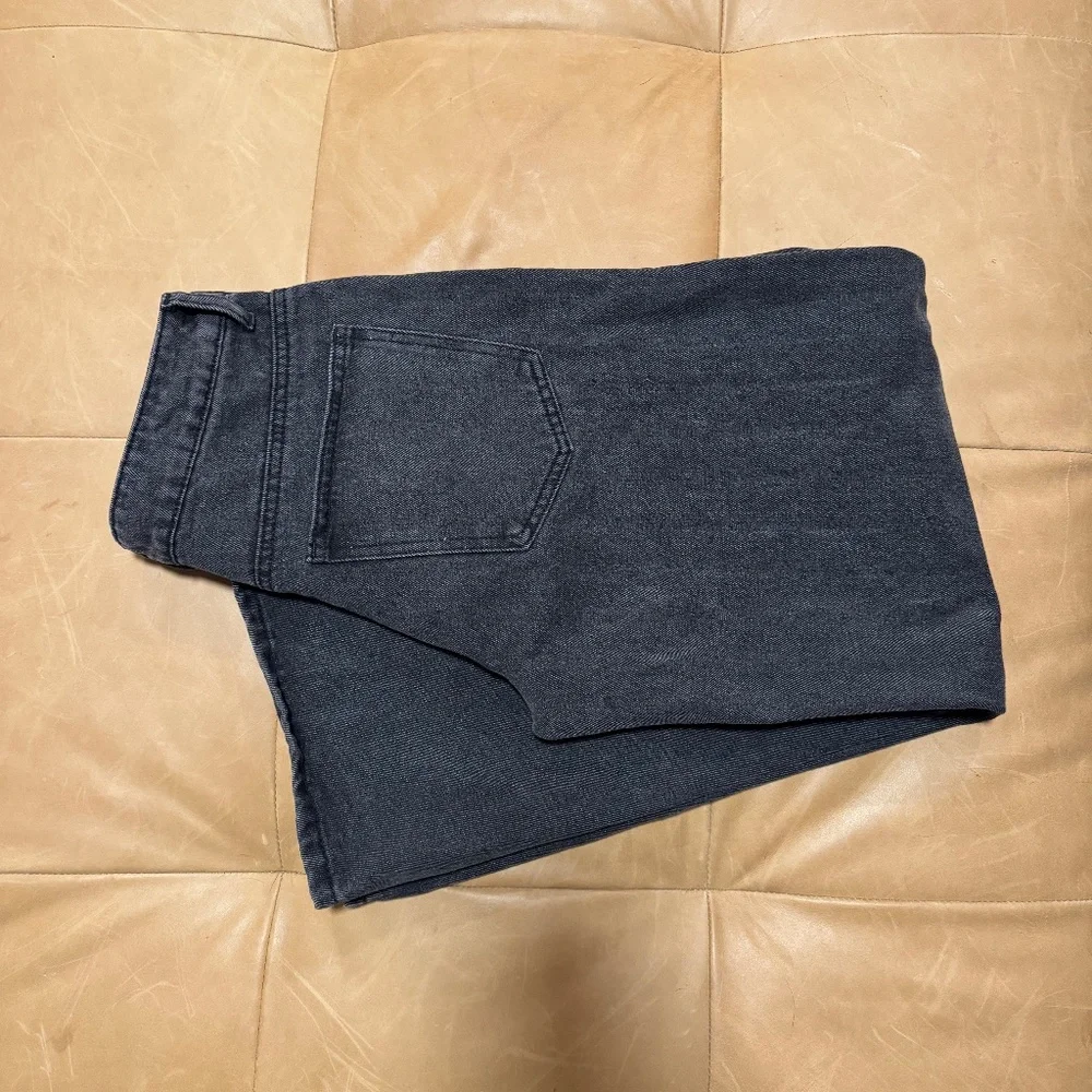 Edikted Wide Leg Black Denim Jeans XS - Picture 4 of 4